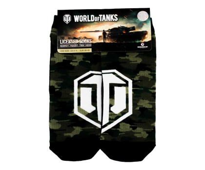 Gadżet dla gracza GOOD LOOT World of Tanks Green Camo Skarpetki